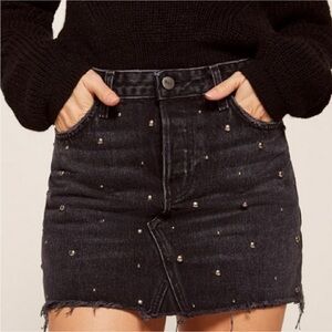 NWOT Reformation Davidson Mini Skirt